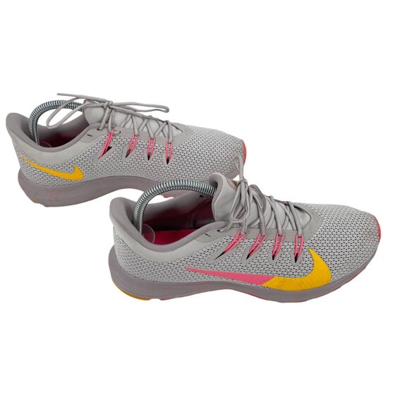 Nike Quest 2 Vast Grey Digital Pink Running Shoes Sneakers Womens 10 Athletic - Picture 3 of 8